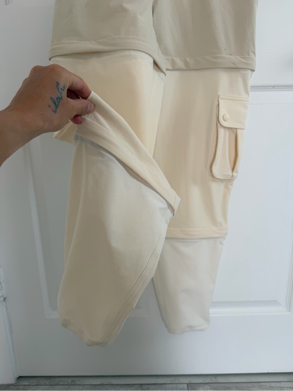 Outdoor Voices Zip Off Overalls Sz. S - Picture 4 of 9